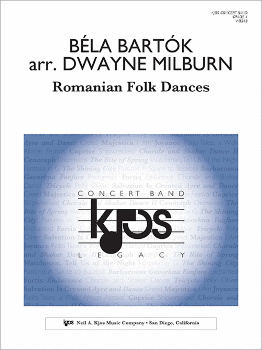 Romanian Folk Dances (Bartk)