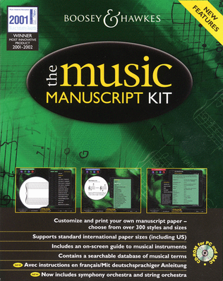 The Music Manuscript Kit