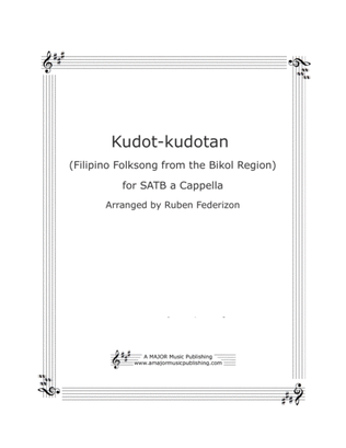 Book cover for Kudot-kudoton. Filipino folksong from the Bikol region, SATB a-cappella