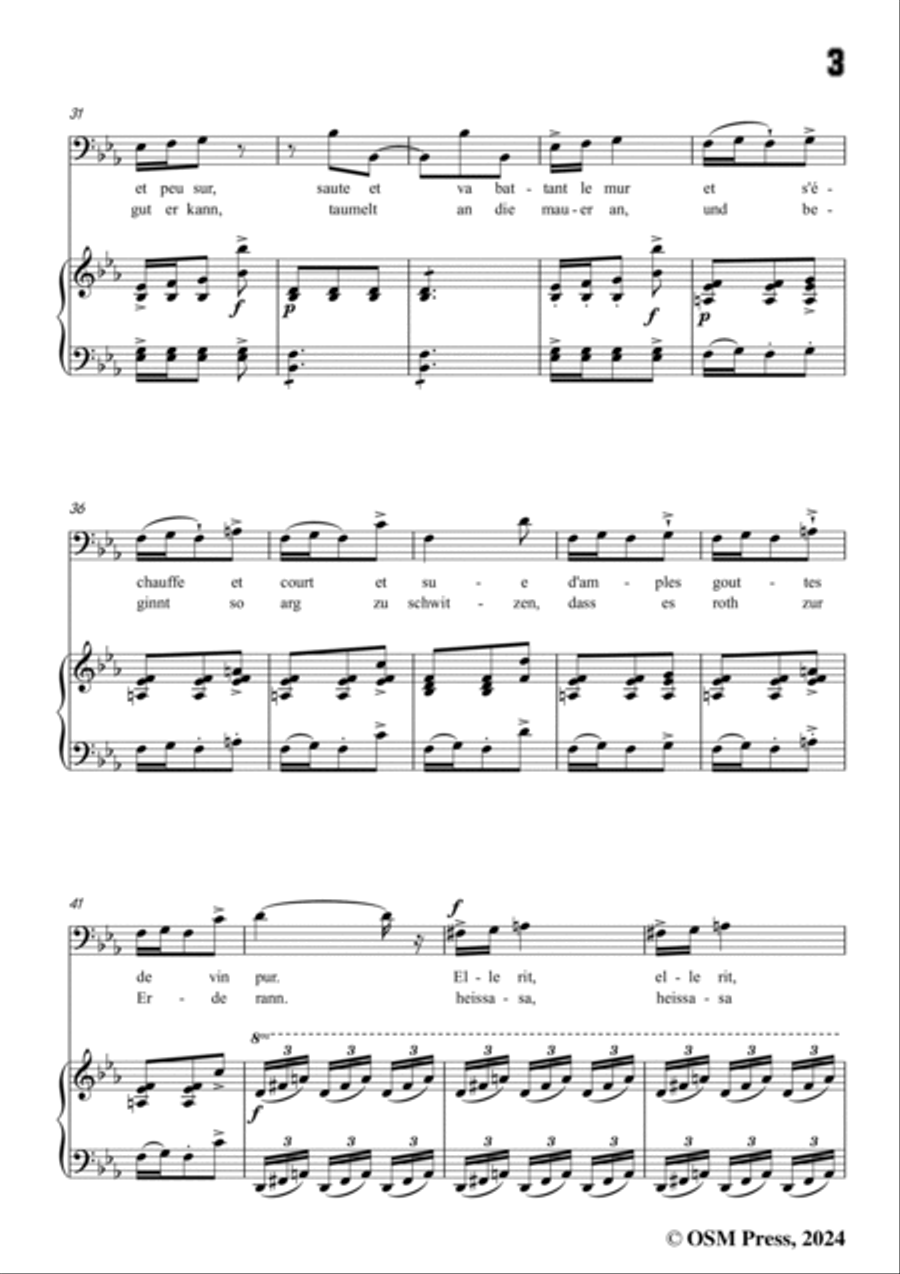 Meyerbeer-La chanson de Maître Floh(Das Lied von Meister Klein),in E flat Major Voice scores gallery preview page 5