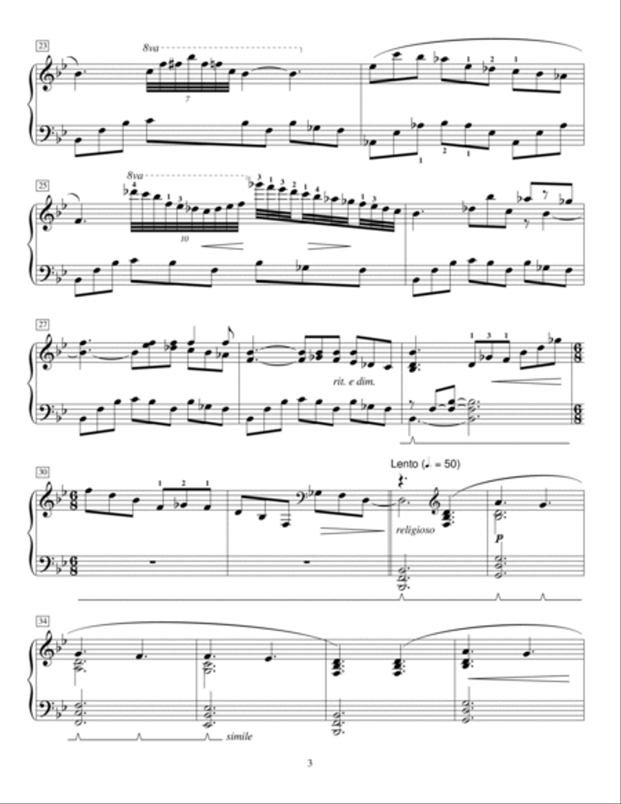 Nocturne d'Esprit Nocturne d'Esprit Piano Method scores gallery preview page 3