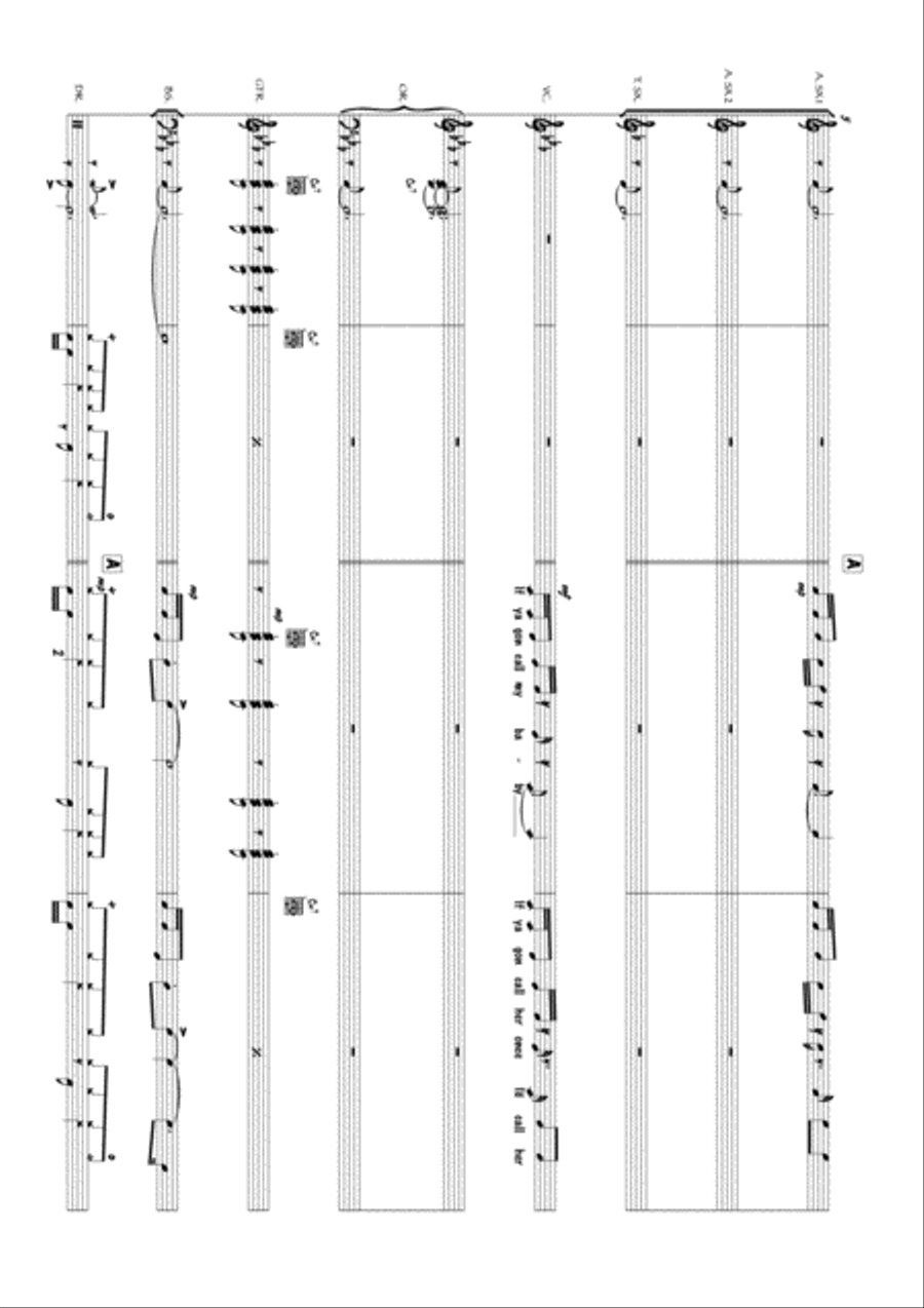 JAMAICAN EYES Small Ensemble scores gallery preview page 2