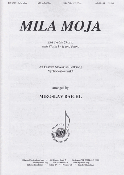 Mila Moja-Slovak Folksong