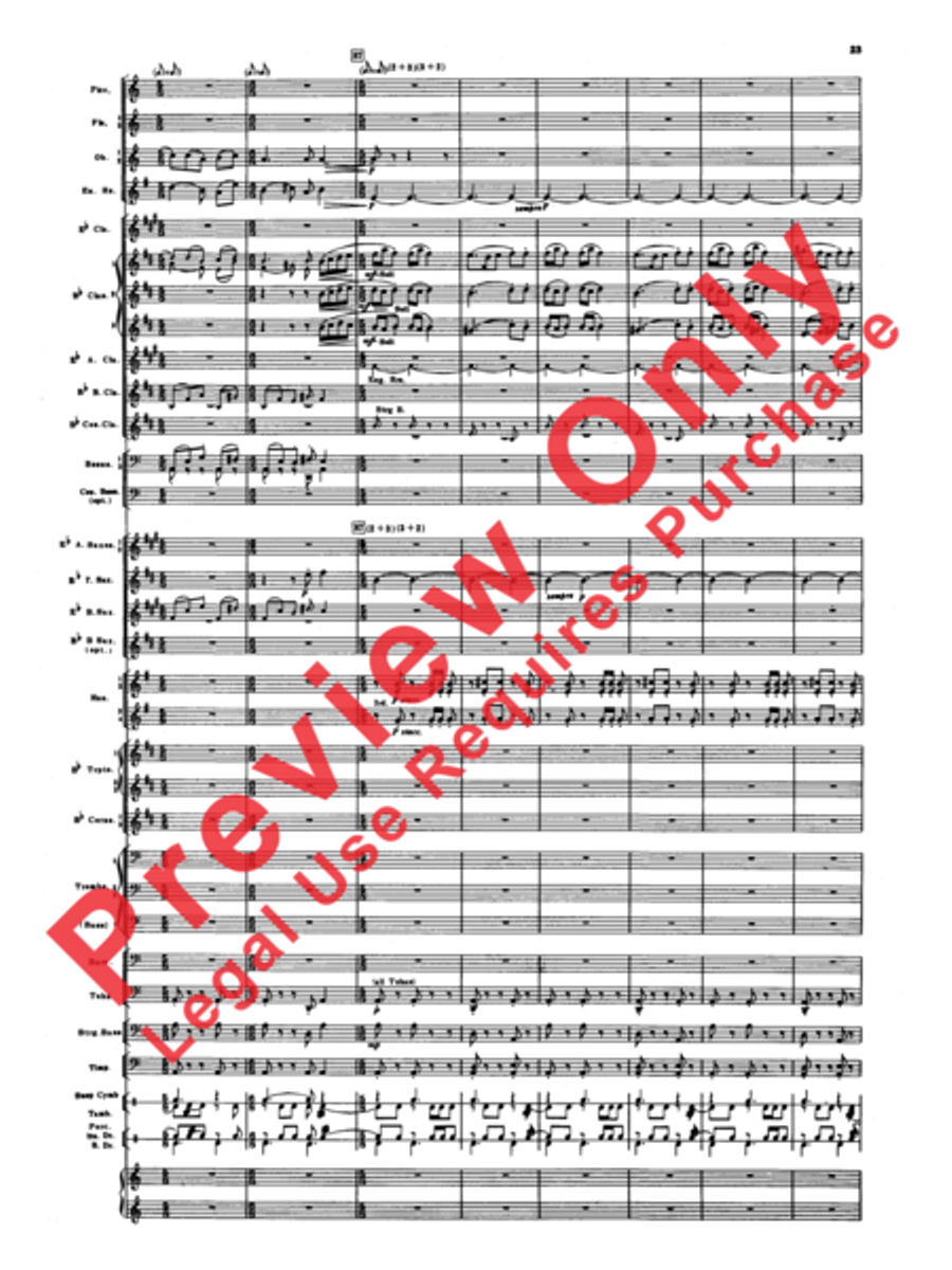 Armenian Dances, Part 1 Armenian Dances, Part 1 Concert Band scores gallery preview page 24
