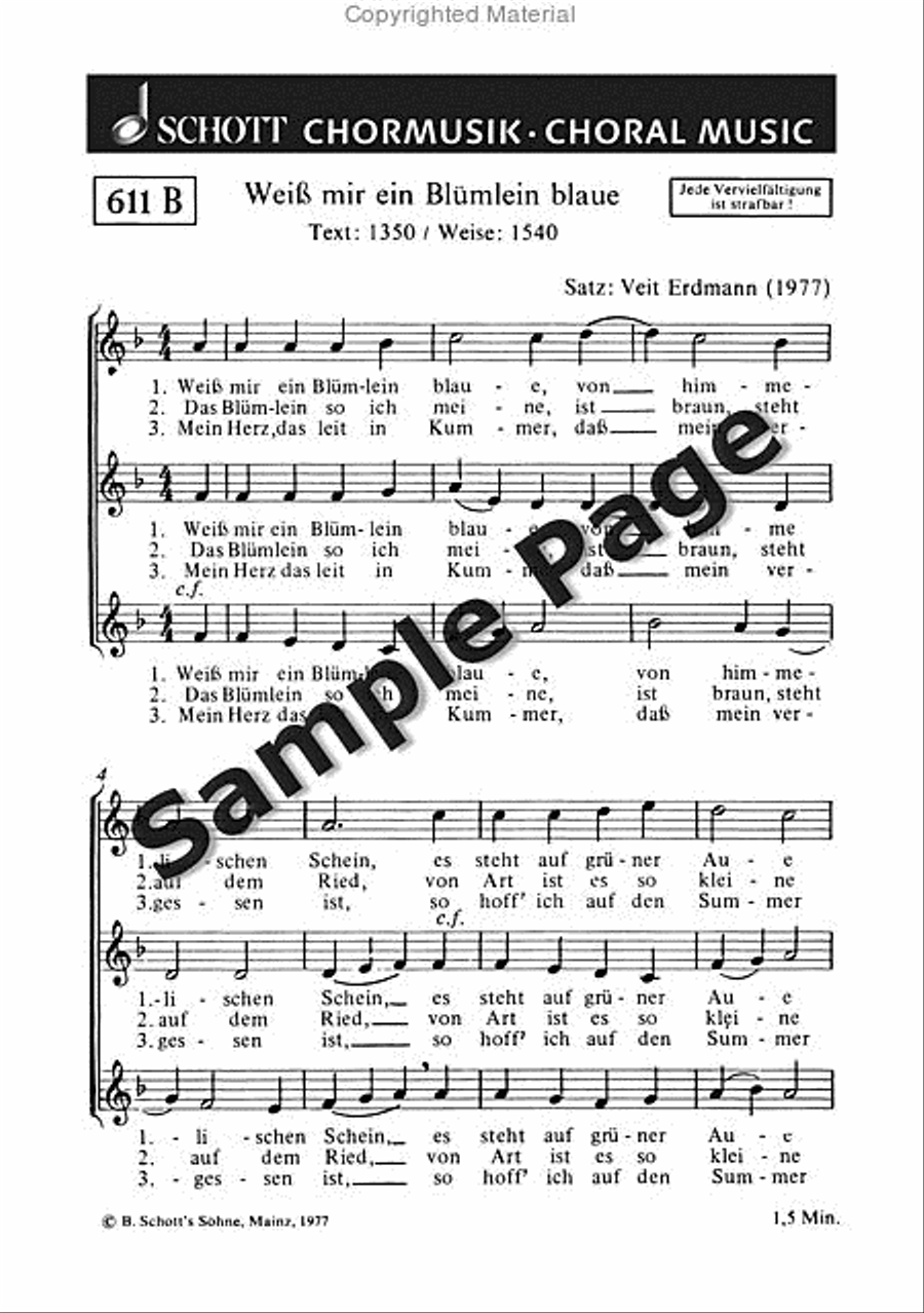 Erdmann V O Tannenbaum SMezA scores gallery preview page 3