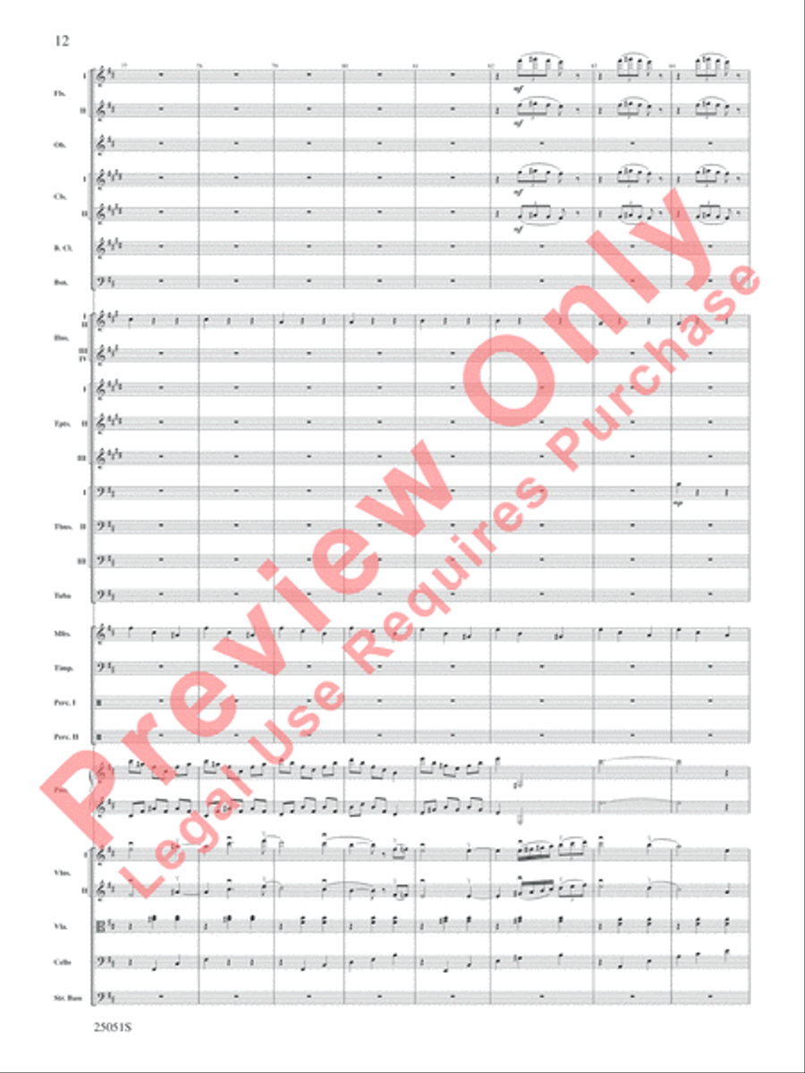Harry Potter and the Goblet of Fire, Concert Suite from Full Orchestra scores gallery preview page 13