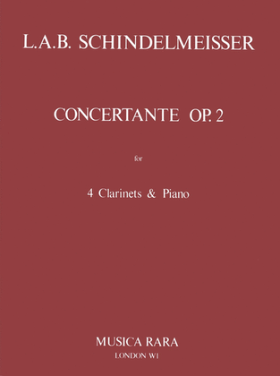 Book cover for Concertante Eb major Op. 2