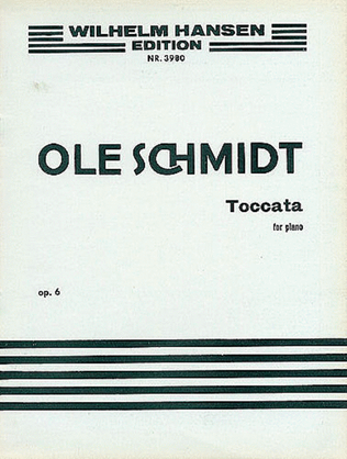Ole Schmidt: Toccata For Piano Op.6