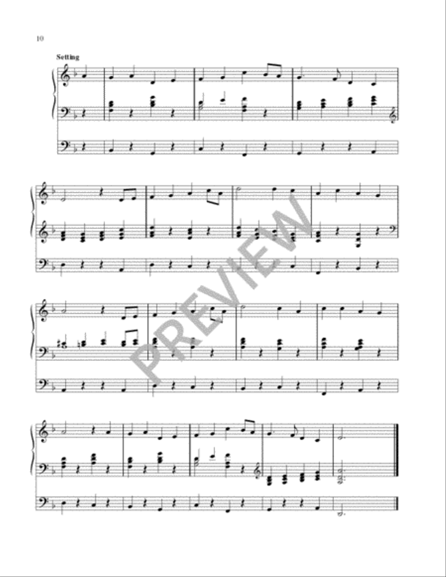 Hymn Harmonizations for Organ - Volume 4 Organ scores gallery preview page 12