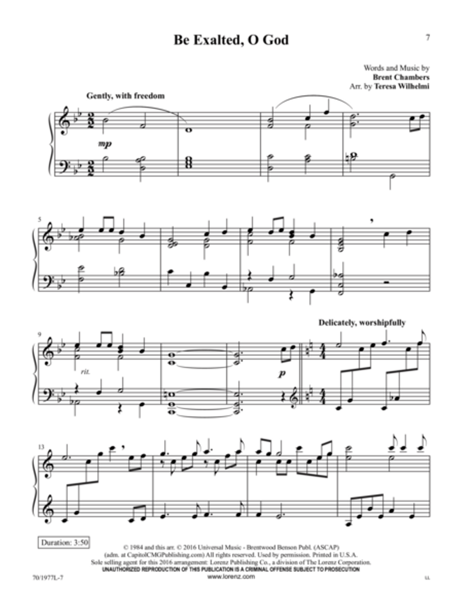 Beautiful Beyond Description Piano Solo scores gallery preview page 5