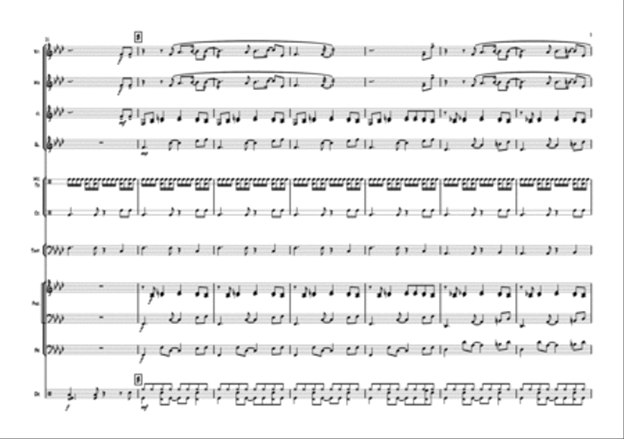 Cantaloop (flip Fantasia) Percussion Ensemble scores gallery preview page 5