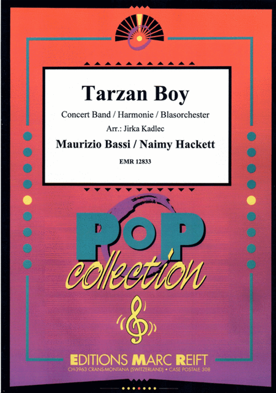 Tarzan Boy Concert Band scores gallery preview page 1