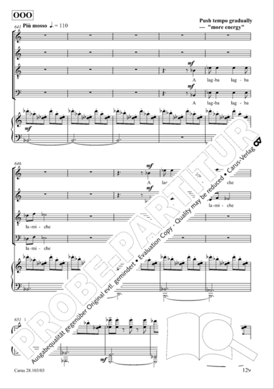 Water Water 4-Part scores gallery preview page 144