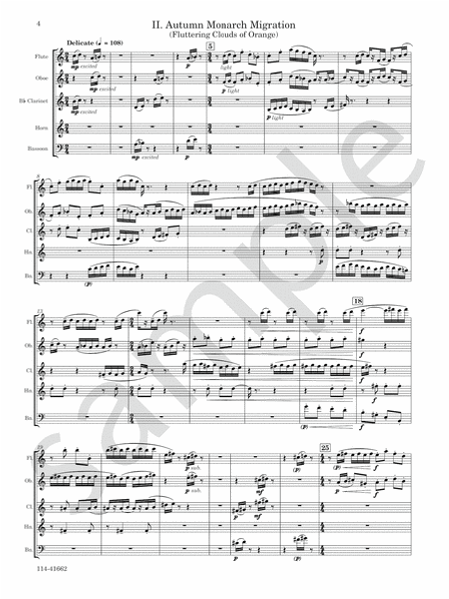 Cape May Breezes Woodwind Quintet scores gallery preview page 5