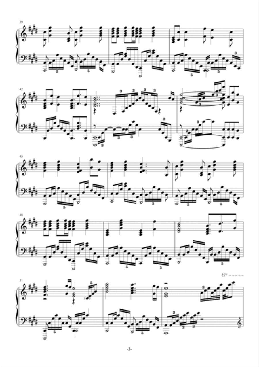 Styx Helix Styx Helix Piano Solo scores gallery preview page 3