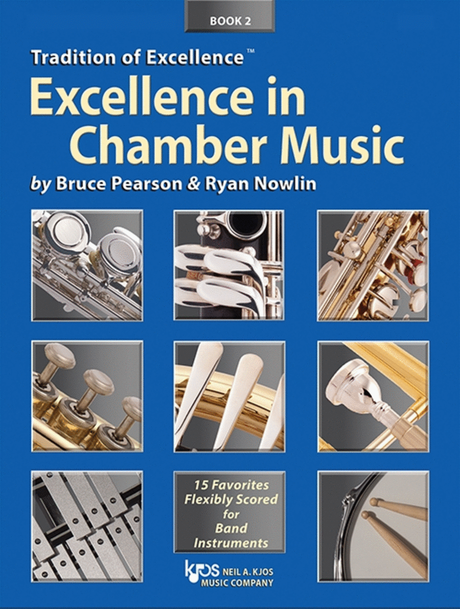 Excellence In Chamber Music, Bk 2 - Bb Tenor Sax Concert Band Methods scores gallery preview page 1