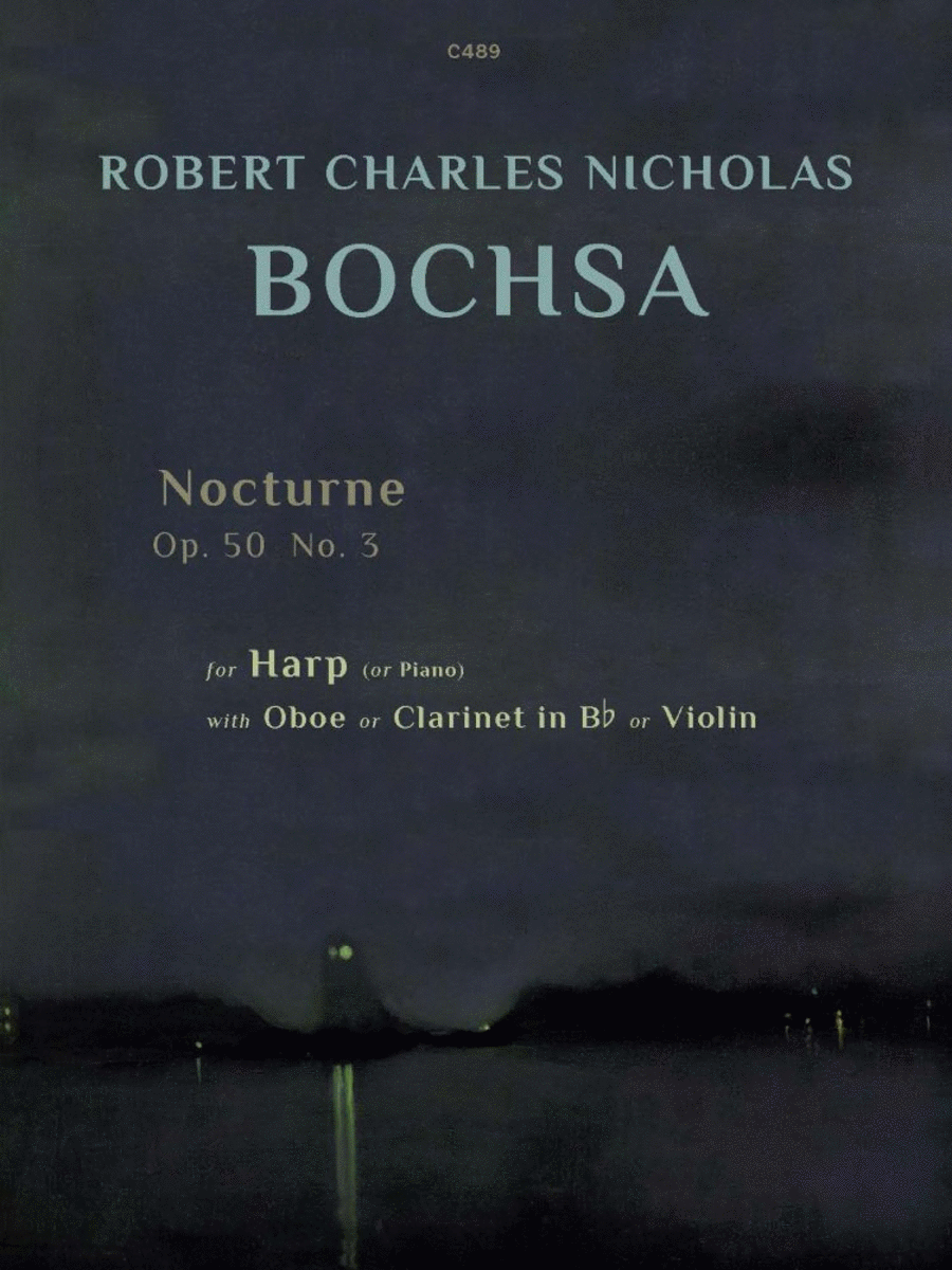 Nocturne Op. 50 No. 3 Clarinet scores gallery preview page 1