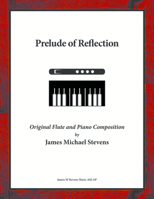 Book cover for Prelude of Reflection - Flute & Piano