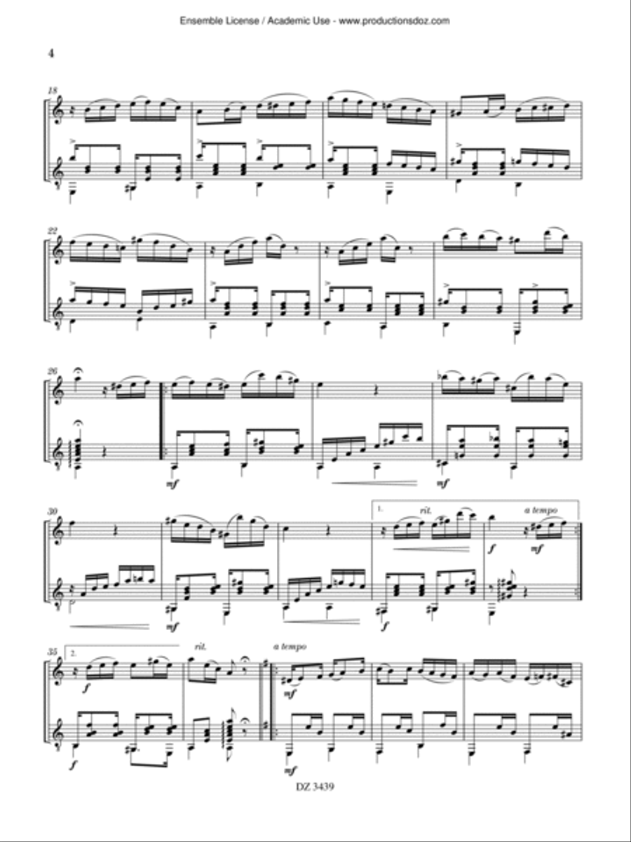 Choro 2020 Flute scores gallery preview page 4