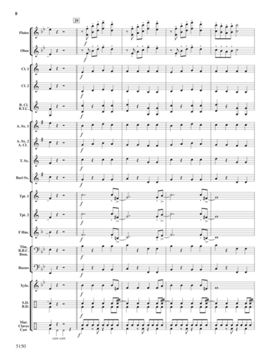 Toucan Tango Concert Band - Sheet Music page 11