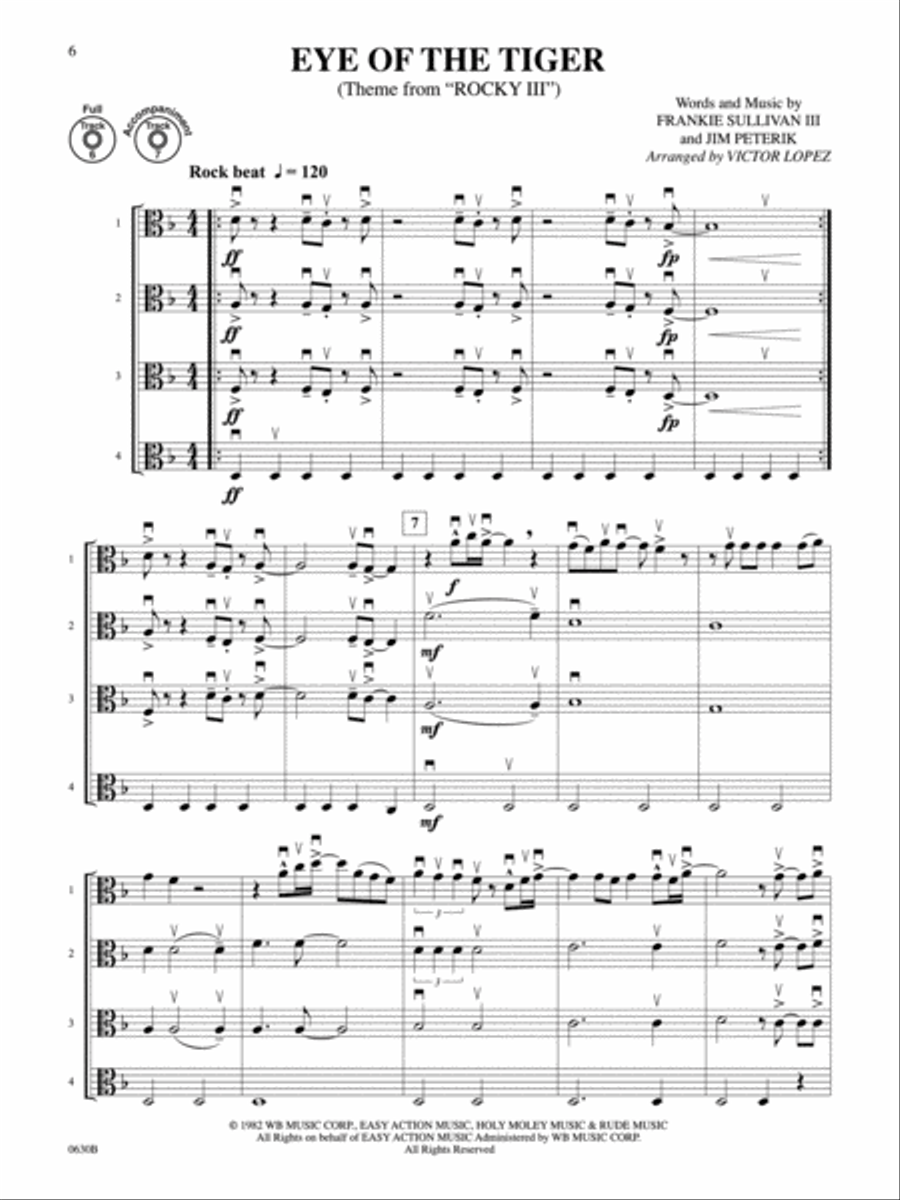 Flex-Ability Pops -- Solo-Duet-Trio-Quartet with Optional Accompaniment Small Ensemble scores gallery preview page 3
