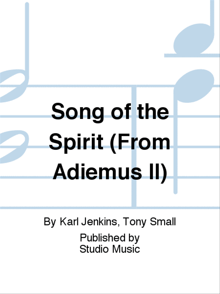 Song of the Spirit (From Adiemus II) Brass Band scores gallery preview page 1
