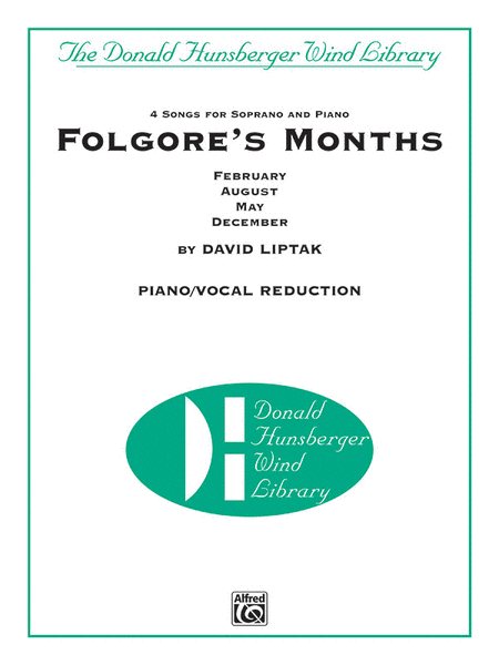 Folgore's Months (piano reduction)