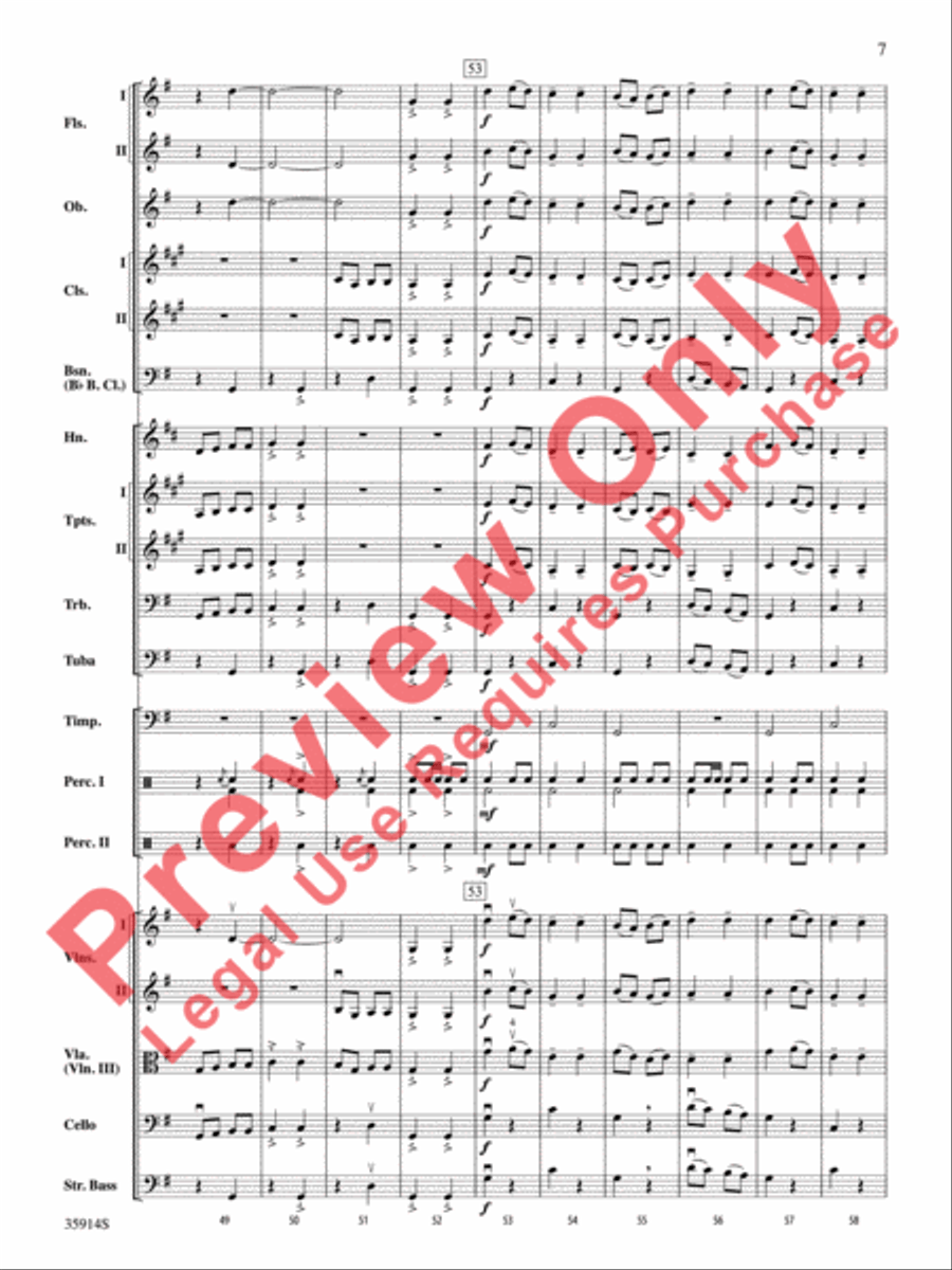 Sword Dance Sword Dance Full Orchestra scores gallery preview page 8