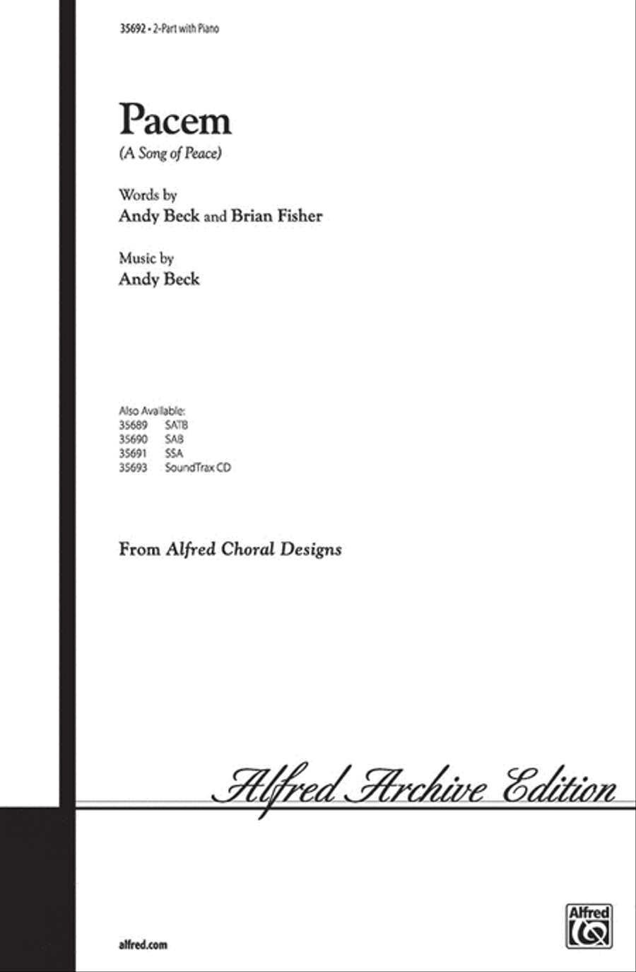Pacem 2-Part scores gallery preview page 1