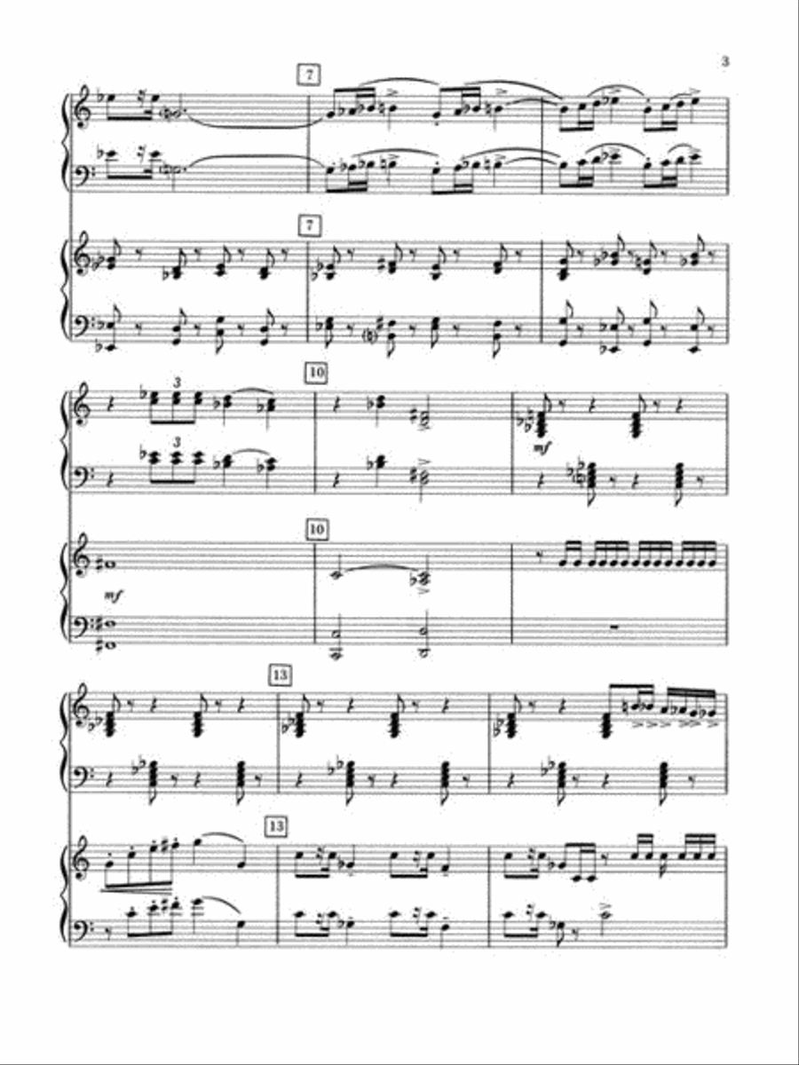 March from The Love Of Three Oranges Piano Duet scores gallery preview page 4