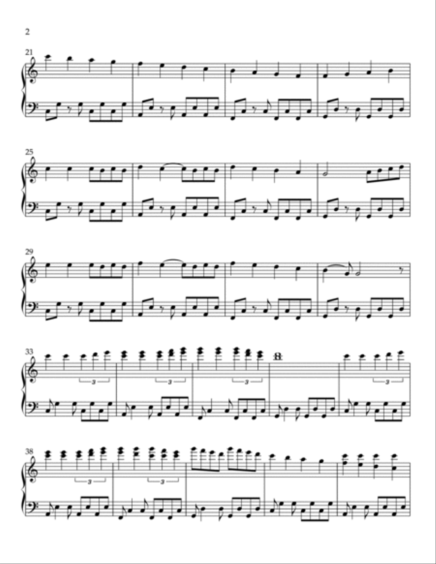 Clarabelle Clarabelle Piano Solo scores gallery preview page 2