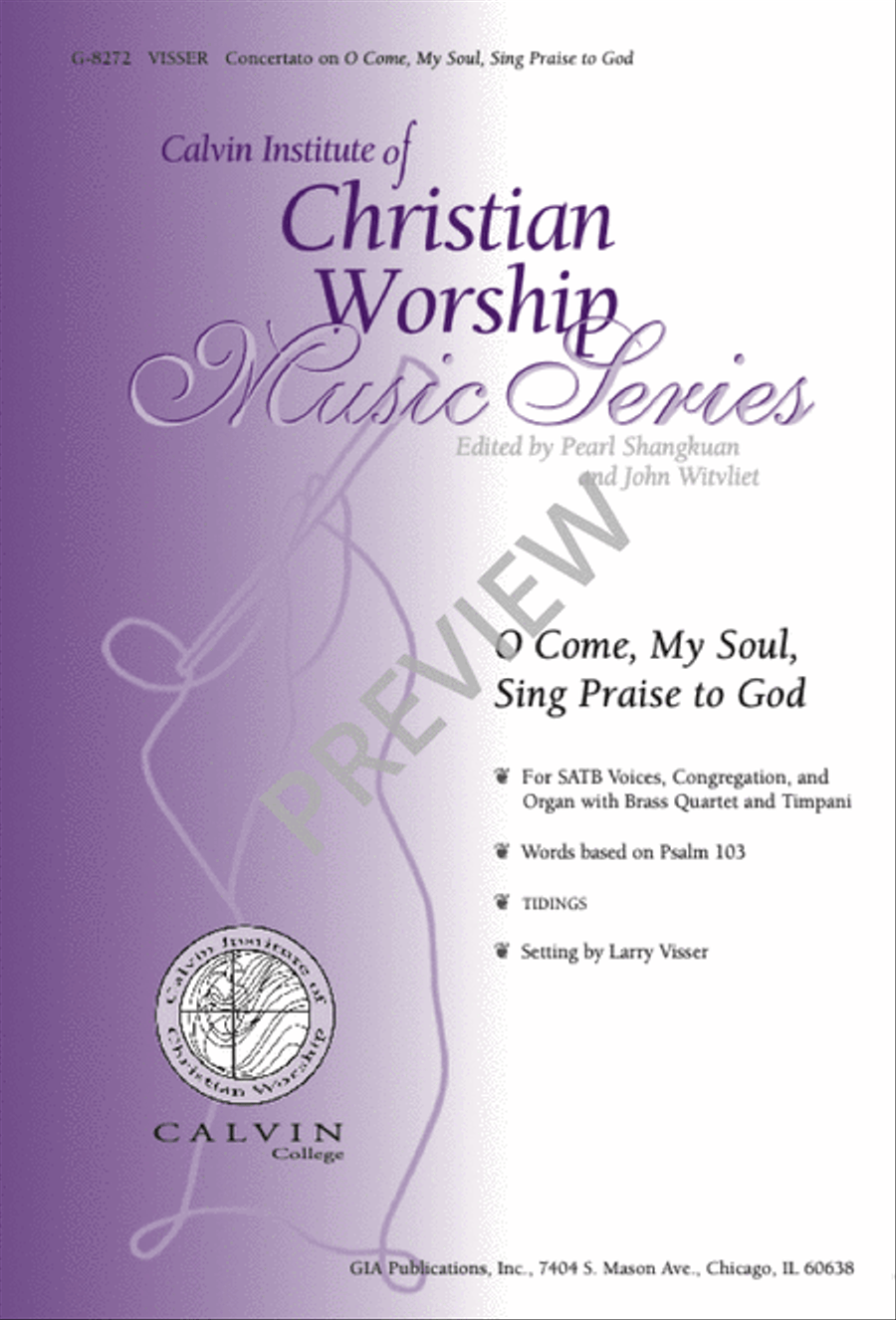 O Come, My Soul, Sing Praise to God O Come, My Soul, Sing Praise to God 4-Part scores gallery preview page 20