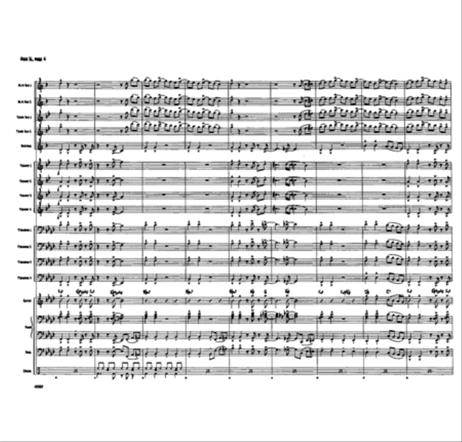 Area 51 Jazz Ensemble scores gallery preview page 3