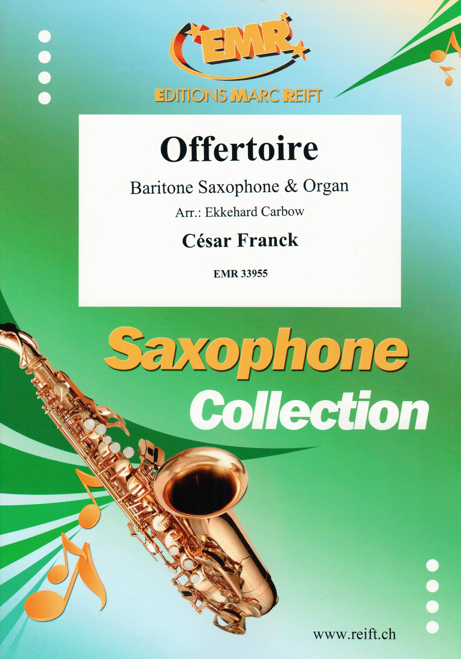 Offertoire Baritone Saxophone scores gallery preview page 1