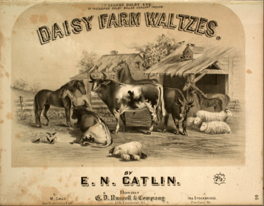 Daisy Farm Waltzes Piano Solo scores gallery preview page 1