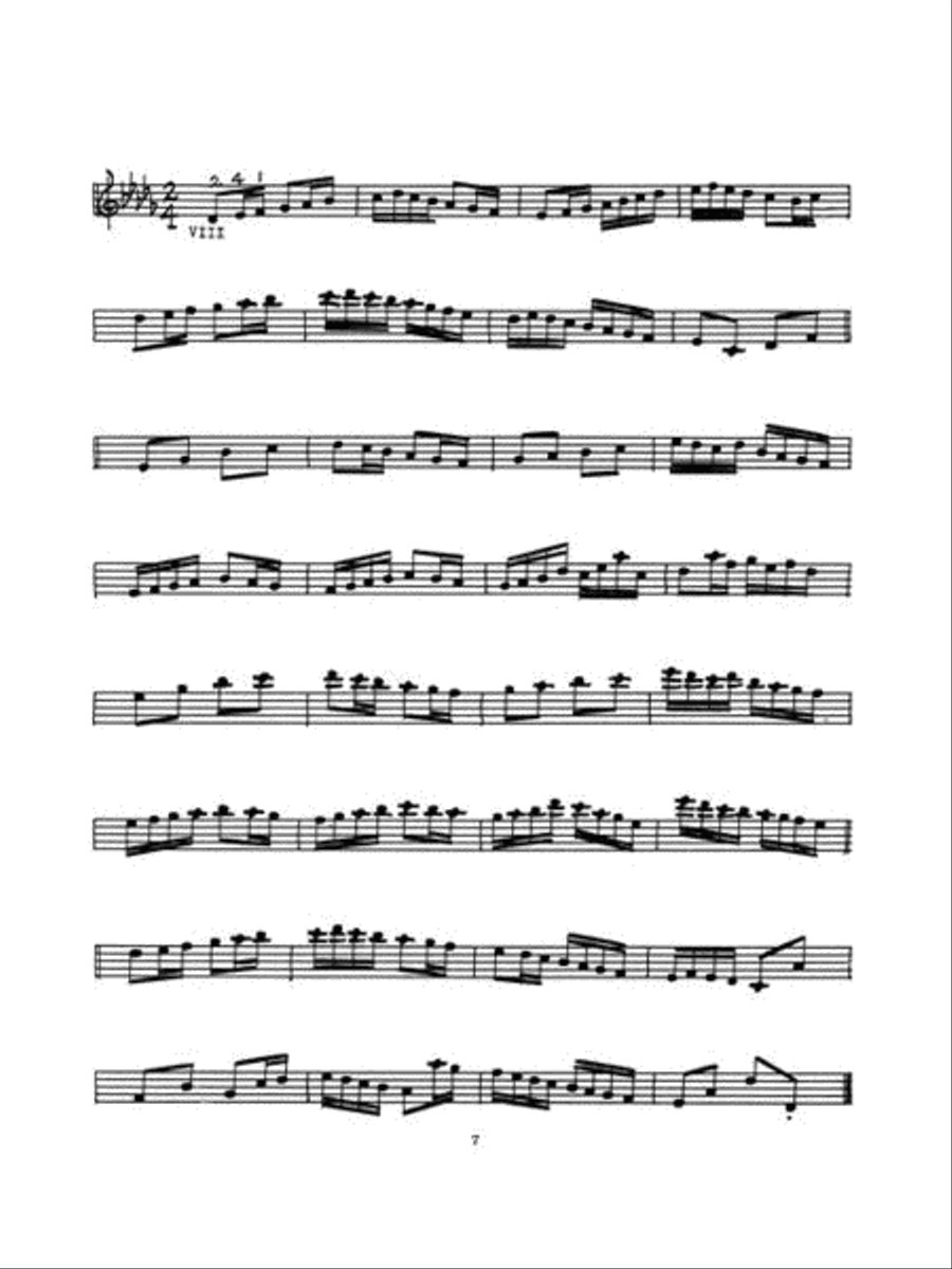 Advanced Reading Studies for Guitar Classical Guitar scores gallery preview page 7