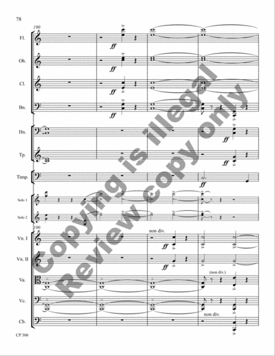 Little Suite Full Orchestra scores gallery preview page 158