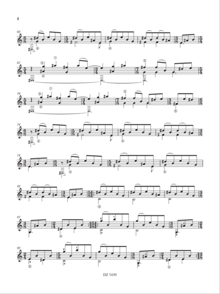 The Medusa The Medusa Classical Guitar scores gallery preview page 5