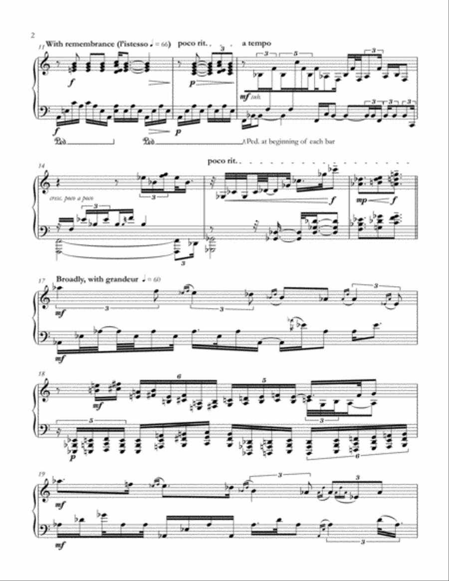 Portrait of Yoko Piano Solo scores gallery preview page 2