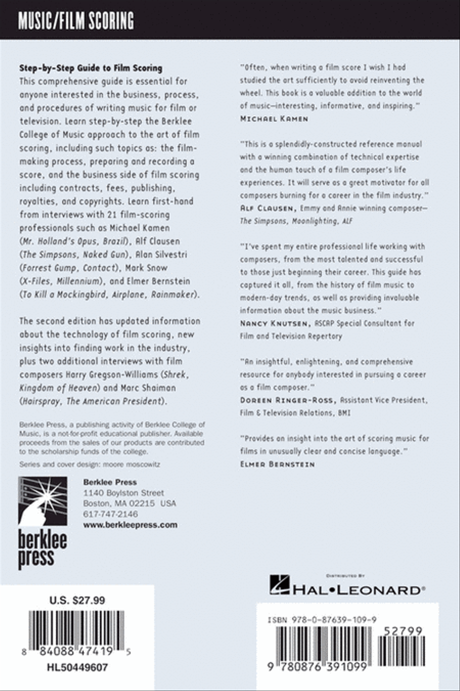 Complete Guide to Film Scoring – 2nd Edition Collection / Songbook scores gallery preview page 6