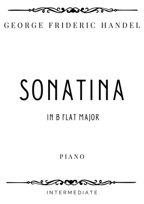Book cover for Handel - Keyboard Sonatina B Flat Major - Intermediate