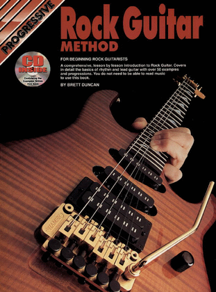 Book cover for Progressive Rock Guitar Method (Book & Online Audio)