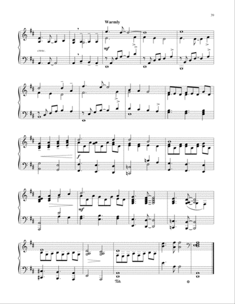 Grace and Peace Vol 8 Songs of lament and Longing Piano Solo scores gallery preview page 40