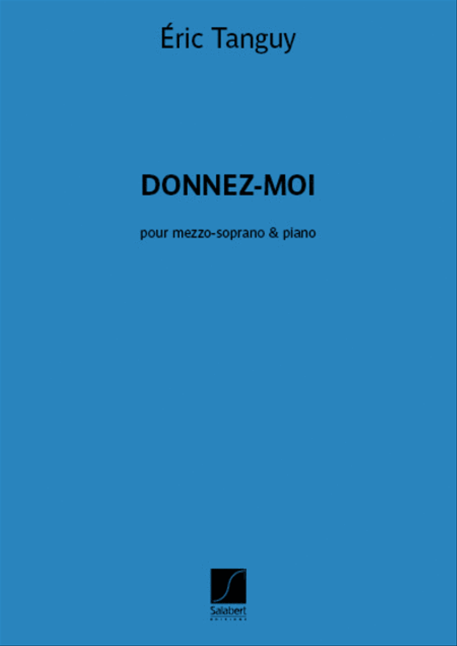 Donnez-moi Mezzo-Soprano Voice scores gallery preview page 1