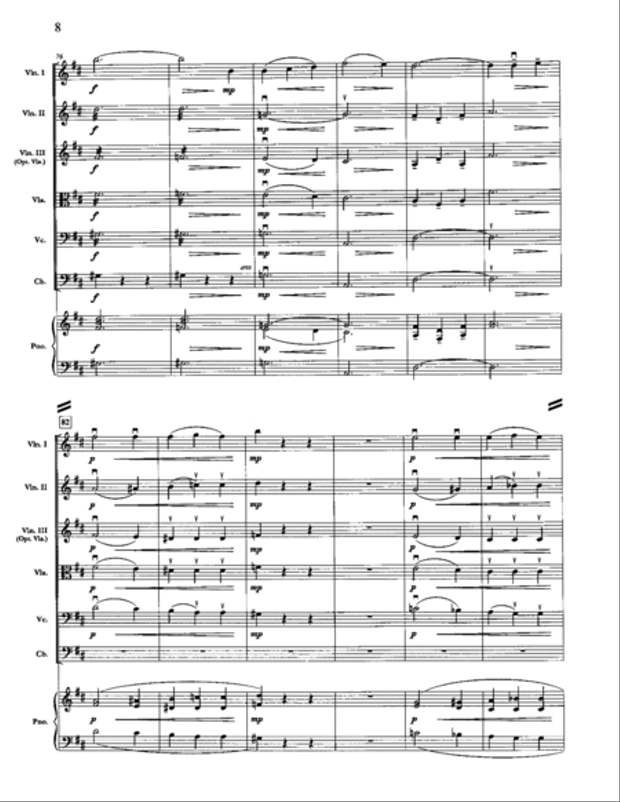 Liebestraum (Dream of Love) Orchestra scores gallery preview page 9