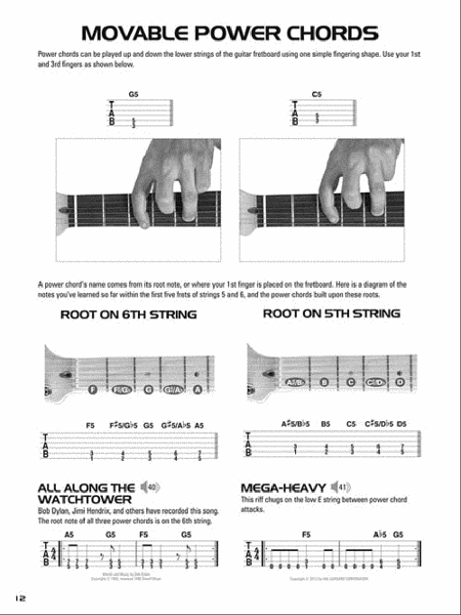 Hal Leonard Guitar Tab Method Guitar Tablature scores gallery preview page 5