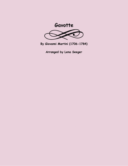 Gavotte (string trio)