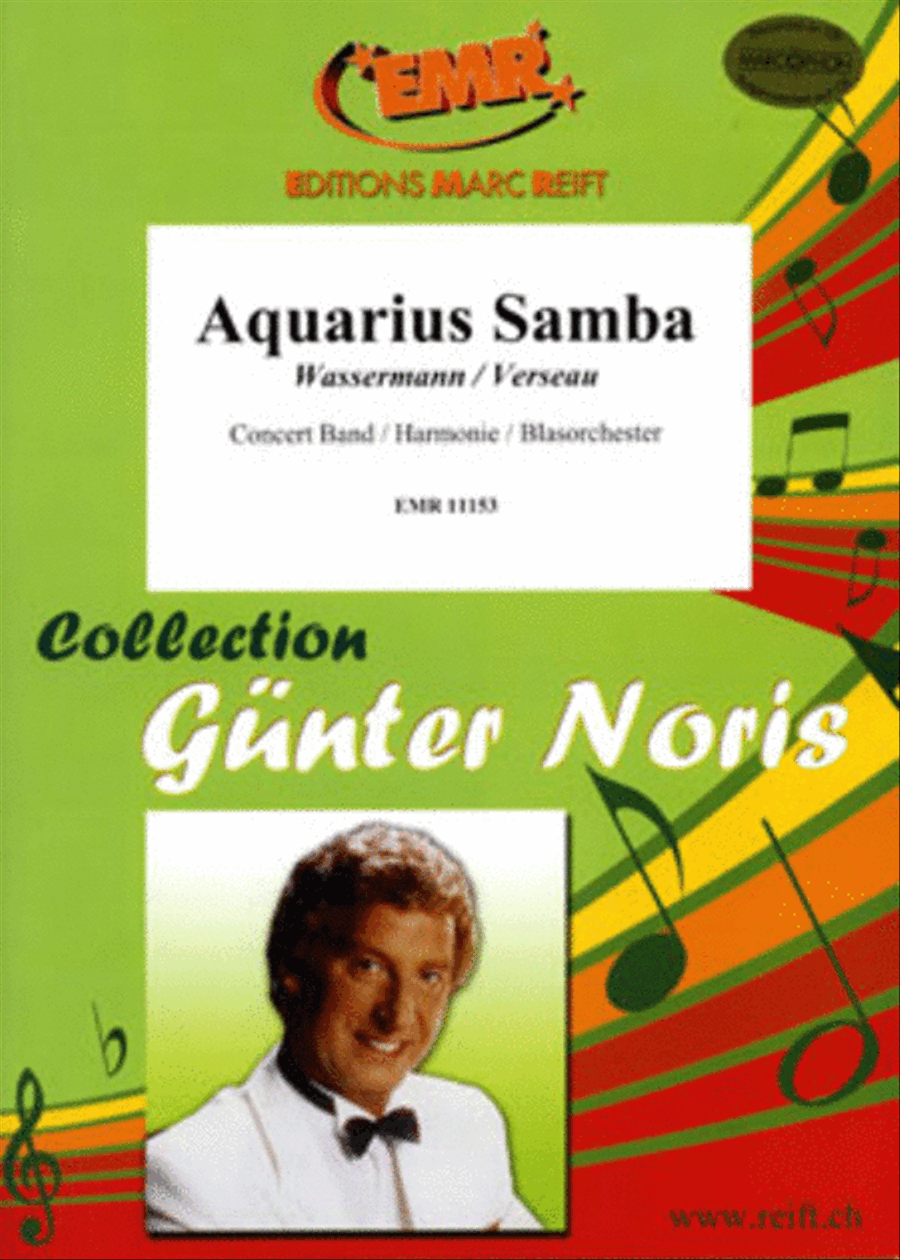 Aquarius Samba Aquarius Samba Concert Band scores gallery preview page 1