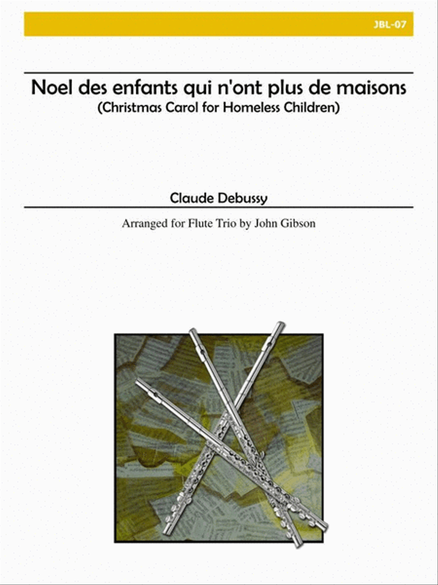 Noel des enfants qui n'ont plus de maisons for Flute Trio