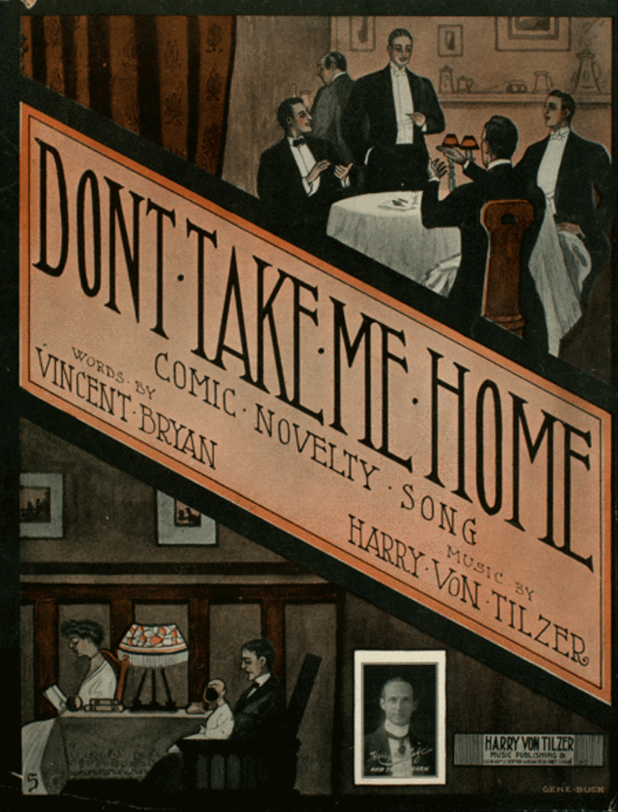 Don't Take Me Home. Comic Novelty Song Voice scores gallery preview page 1